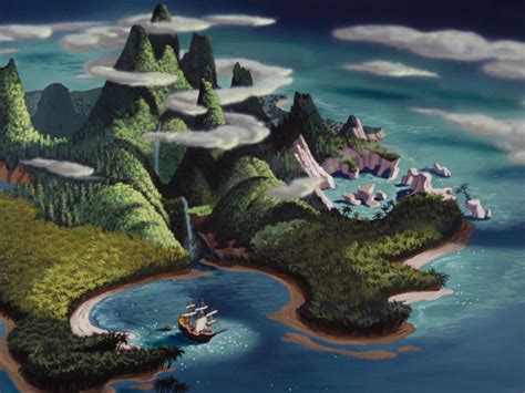 Peter Pan Disney Peter Pan Art Disney Concept Art Disney Landscape