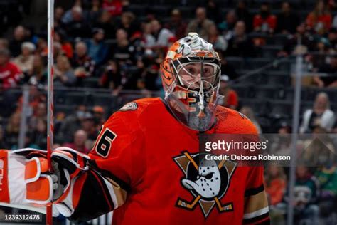 Anaheim Ducks Goalie John Gibson 36 Photos And Premium High Res