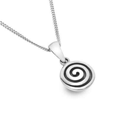 Celtic Spiral Of Life Pendant Sennen Jewellery