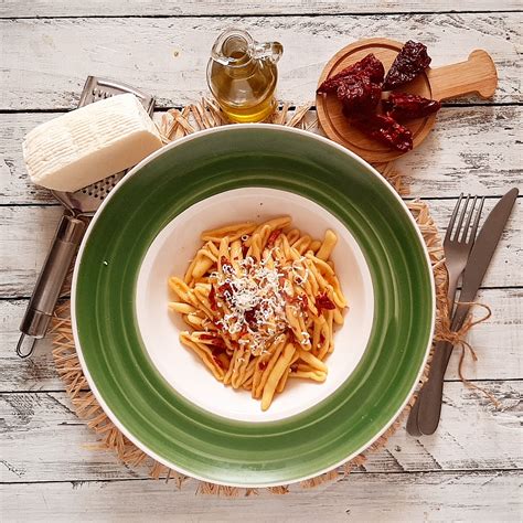 Pasta Con Peperoni Cruschi E Cacioricotta Cucinato E Mangiato