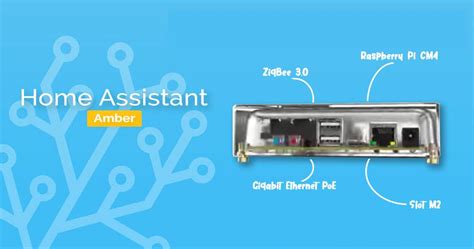 Home Assistant Amber Une Carte Rpi 4 Compute Module Spécialement étudiée Pour Le Système Domotique