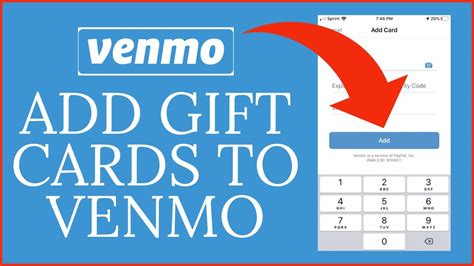 Add Gift Card To Venmo Balance Sleemanwisely