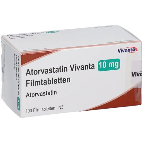 Atorvastatin Vivanta Mg Filmtabletten St Mit Dem E Rezept Kaufen