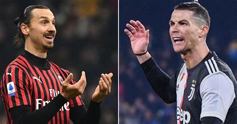 Ronaldo And Ibrahimovic Go Head To Head As Juventus Face Ac Milan In