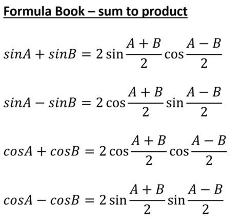 Trig Identities Flashcards Quizlet