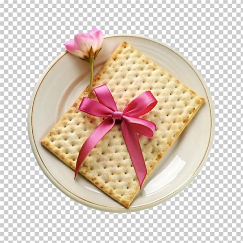 Premium Psd Jewish Traditional Passover Matzo Bread