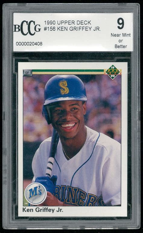 1990 Upper Deck Ken Griffey Jr Card 156