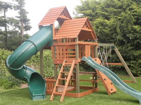 7ft Spiral Tube Slide Stt Swings