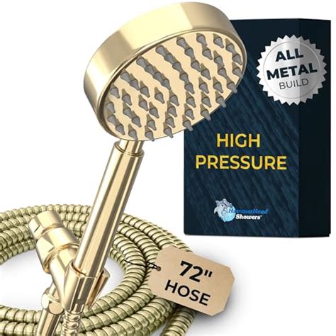 I Tested The Brass Handheld Shower Head And It S A Game Changer For My