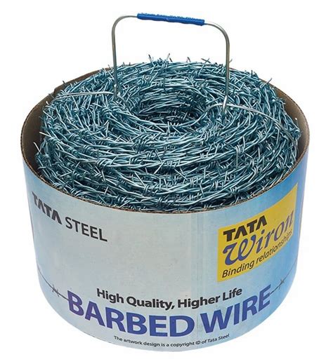 Mild Steel Galvanized Tata Barbed Wire Wire Diameter At Rs