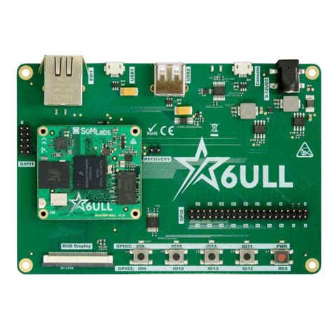 StarCB 6ULL STD V 1 1 Base Board For StarSOM Modules With I MX 6ULL