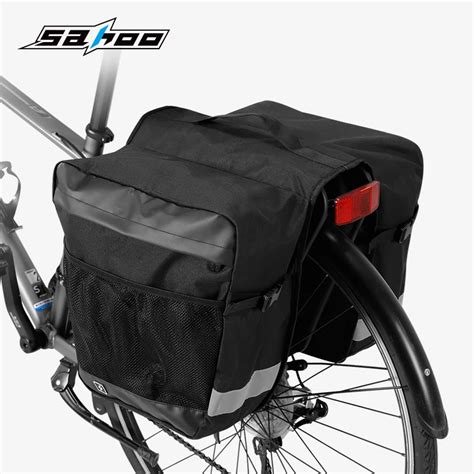 Roswheel Sahoo 28l Bike Bag Mtb Bicycle Rear Bag Pannier Rucksack Cycle