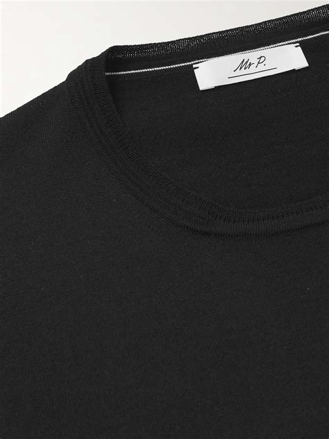 Mr P Slim Fit Merino Wool Sweater For Men Mr Porter