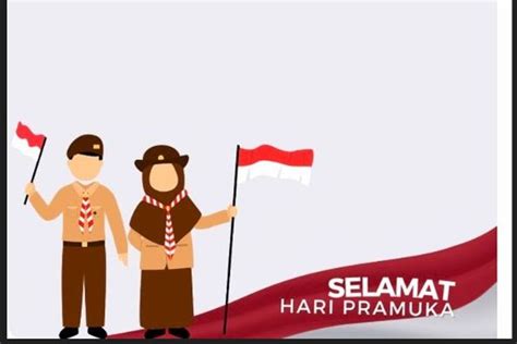 Gratis Twibbon Hut Pramuka Ke Keren Cocok Buat Meriah Hari Pramuka