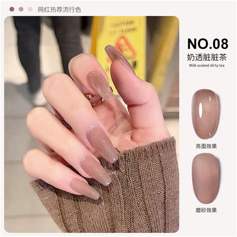 Jual Annies Milky Nude Ml Kutek Gel Transparan Jelly Nail Translucent Polish Brown Milk