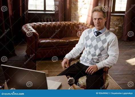 Psychiatrist Man In Office Stock Photo Image Of Male 92649062