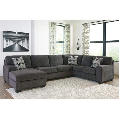 Signature Design by Ashley Ballinasloe Contemporary 3-Piece Sectional ...