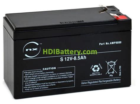 Bater A Para Ups Sai V Ah Plomo Agm Hdi Battery