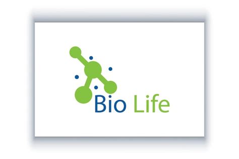 Premium Vector Bio Life Logo Design Template