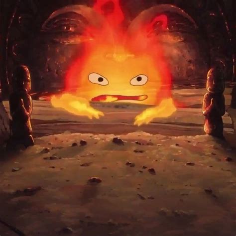 Calcifer howls moving castle - limfatarget