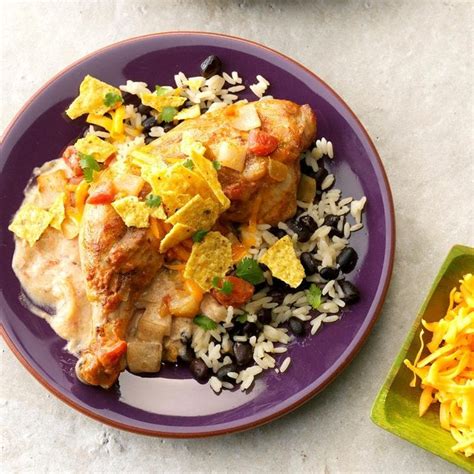 Tex Mex Chicken With Black Beans And Rice Recipe How To Make It