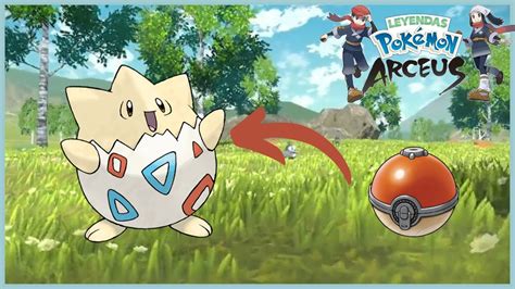 CÓMO Y DÓNDE CAPTURAR A TOGEPI EN POKEMON LEYENDAS DE ARCEUS Guia