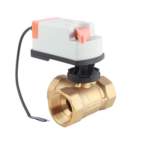 2 Inch DN50 Three Way Electric Ball Valve Equipped With Manual Switch