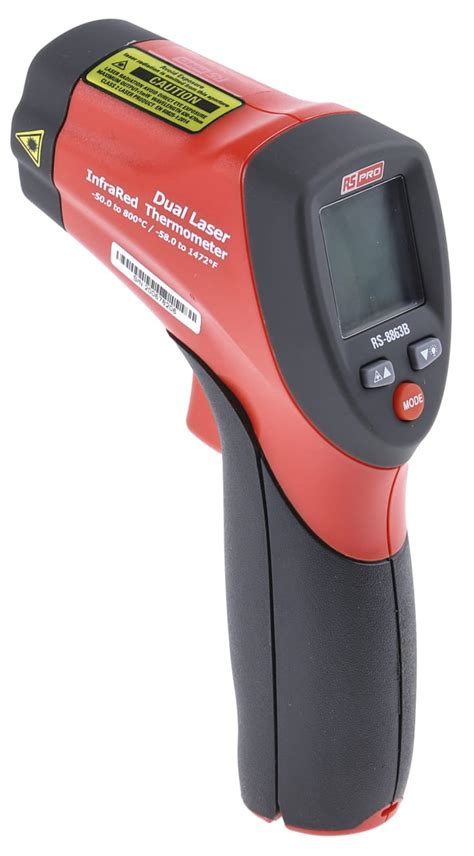 Rs Pro Rs Pro Infrared Thermometer C F Min C