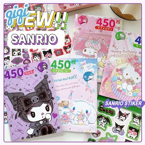 Jual Buku Stiker Sanrio Stiker Sanrio Pcs Stiker Kartun Lucu Stiker