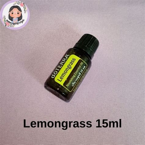 Doterra Essential Oil Lemongrass Th