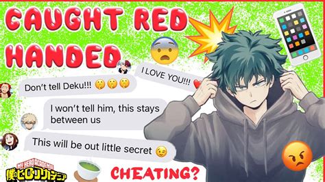 Deku Goes Through Bakugous Phone And Finds 😱 Bnha Texts Mha Chat