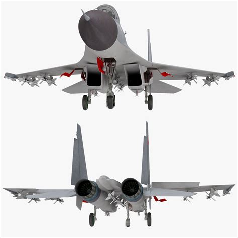 러시아 전투기 Sukhoi Su-30 2 3D 모델 $249 - .3ds .c4d .lwo .ma .obj .max - Free3D