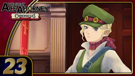 The Great Ace Attorney Adventures Gina Lestrade Part 23 Pc Lets Play Blind Youtube