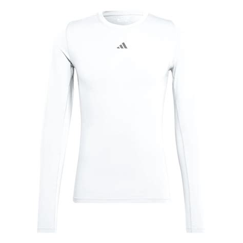 Camiseta Blanca Adidas Techfit Aeroready Para Portero