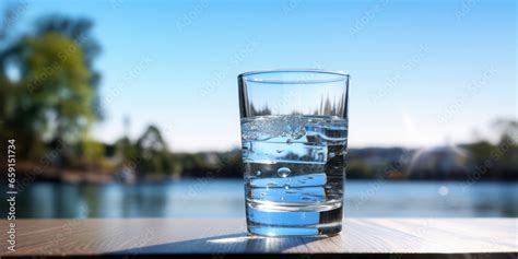 A Glass Of Sparkling Water The Clear Choice For Healthy Hydration The