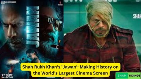 Historic Milestone Shah Rukh Khans Jawan Becomes First Indian Film