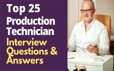 Top 25 Production Technician Interview Questions and Answers in 2025 ...