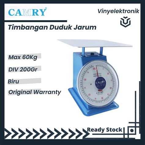 Jual Timbangan Camry Timbangan Duduk 60Kg Timbangan Jarum Camry 60 Kg