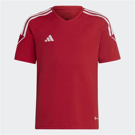 Adidas Tiro 23 League Soccer Jersey Red Adidas Canada