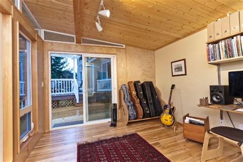 Simplify Your Life Music Room Design Backyard Music Studio Modern