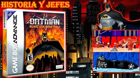 Batman Rise Of Sin Tzu Gba Cinemáticas Y Jefes Español Latino