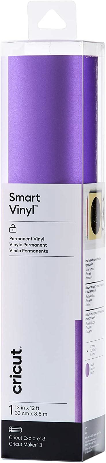 Amazon Cricut Smart Permanent Vinyl Shimmer 13in X 12ft Purple