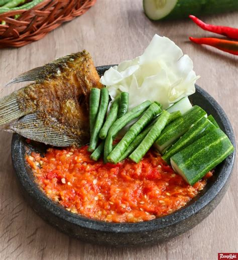 Sambal Lalapan Pedas Mantap Gampang Resep Resepkoki Resep Resep