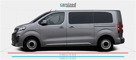 Dimensions Opel Vivaro 2019 Present Vs Toyota Proace Verso 2016 Present