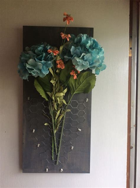 Hydrangea Wall Decor Floral Wall Hanging