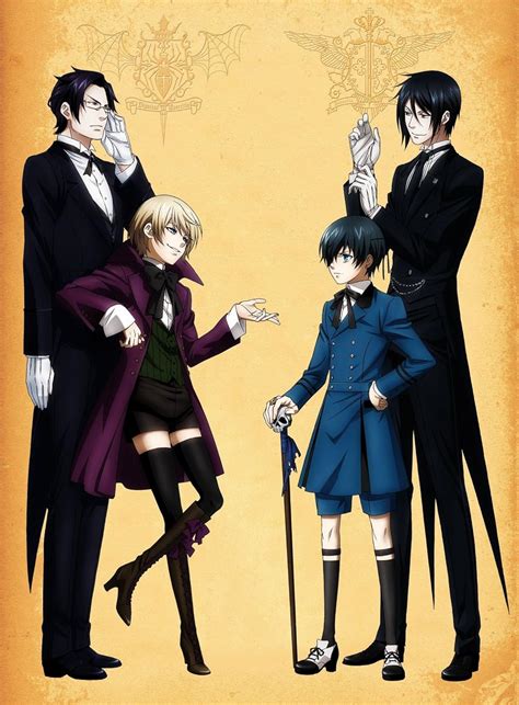 Aggregate more than 77 anime black butler characters best - in.cdgdbentre