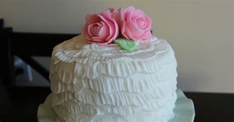 Naked Cupcakes Ruffled Chocolate Covered Strawberry Cake