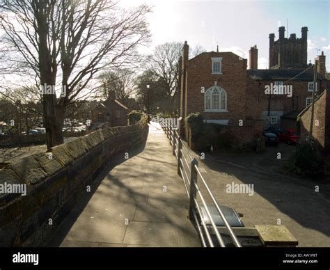 Roman Walls, Chester Stock Photo - Alamy