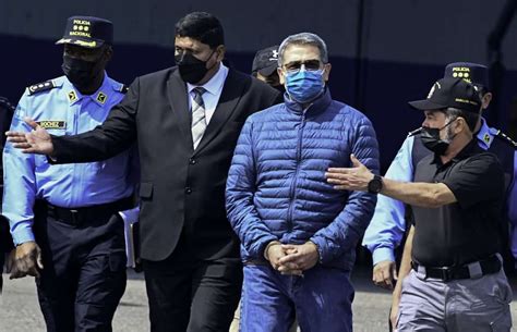 Former Honduran President Sentenced To Years For Drug Trafficking In Us