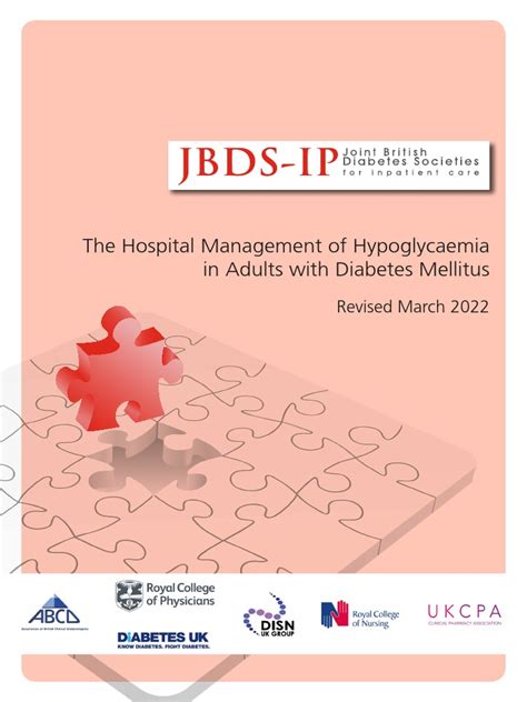 The Hospital Management Of Hypoglycaemia Pdf Hypoglycemia Diabetes
